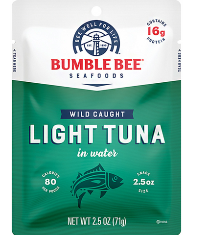Bumble Bee Chunk Light Tuna 2.5 oz. 