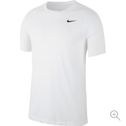 Nike Dry Crew T-Shirt White 