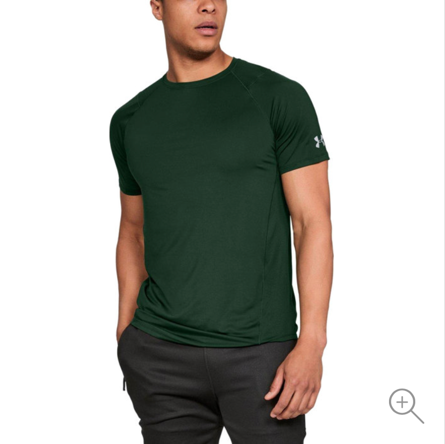Under Armour MK-1 Green Short Sleeve Shirt 