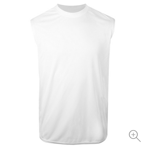 A4 Performance Muscle Shirt-White 