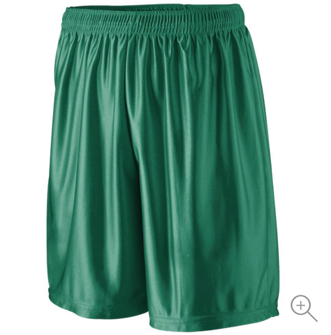 Men's 11 Polyester Dazzle Shorts Green