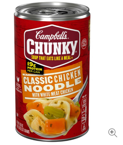 Campbell's® Chunky® Classic Chicken Noodle Soup 