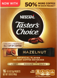 Nescafe Flavor Sticks Hazelnut 16ct. 