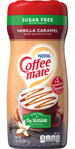 Coffee-Mate Sugar Free Vanilla Caramel Creamer 10.2 oz. 