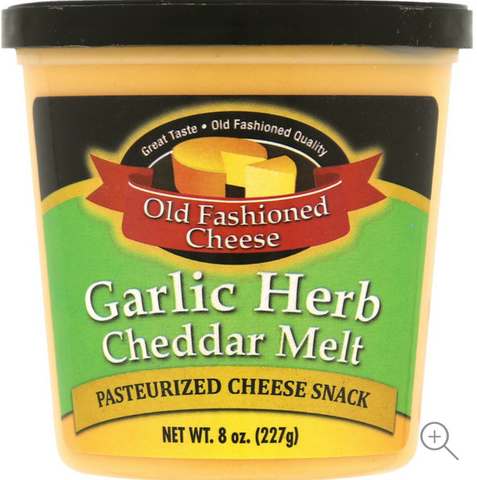Old Fashioned Foods Garlic & Herb Cheese Spread 8 oz. 