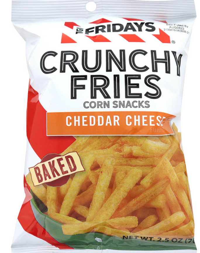 TGI Friday's Crunchy Fries - Cheddar Cheese 2.5 oz. 