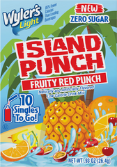 Wyler's Light Island Punch Drink Mix - Fruity Red Punch 10 ct. 