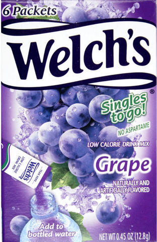 Welch's Drink Mix - Grape 6 ct. 