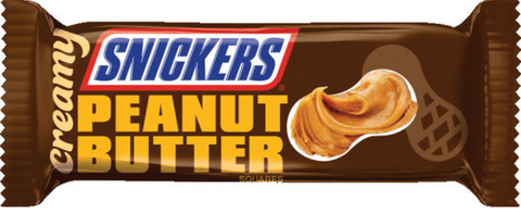 Snickers Creamy Peanut Butter Squares 1.4 oz. 