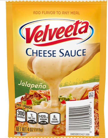 Velveeta Cheese Sauce - Jalapeno 4 oz. 