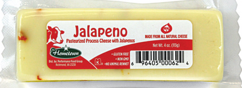 Hometown Cheese Bar - Jalapeno 4 oz. 