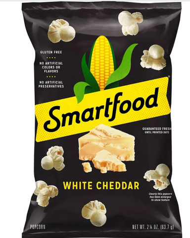 Popcorn - White Cheddar 2 oz. 