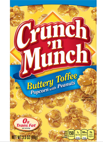 Crunch N' Munch Buttery Toffee with Peanuts 3.5 oz. 