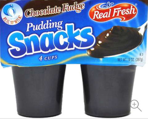 Real Fresh Pudding - Chocolate 4 ct. 