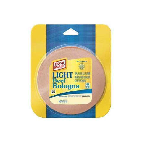 Beef Bologna Light Sliced 8Oz 