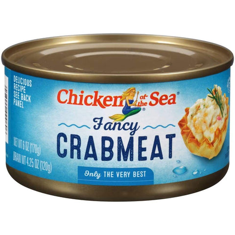 Chicken Of The Sea Fancy Crab 6Oz 