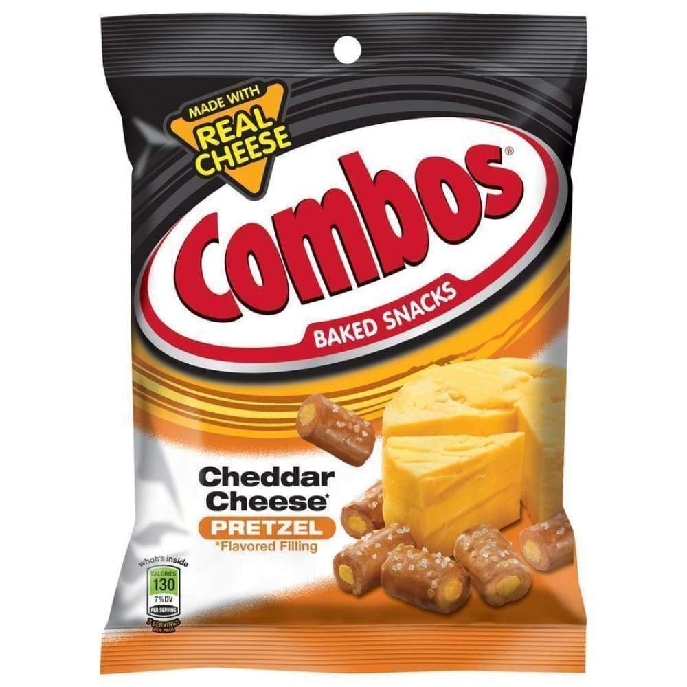 Combo Snack Cheddar Cheese Pretzel 6.3Oz 