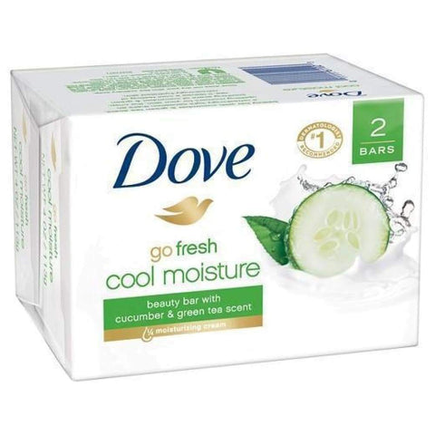 Dove Bar Soap Go Fresh Cool Moisture 2 Bars 