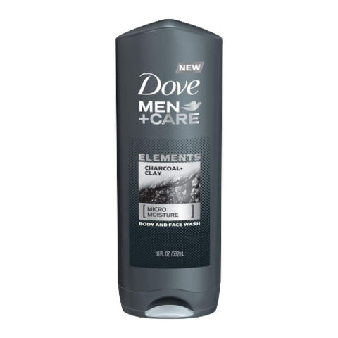 Dove Men+Care Body Wash Charcoal+Clay 13.5 Oz. 
