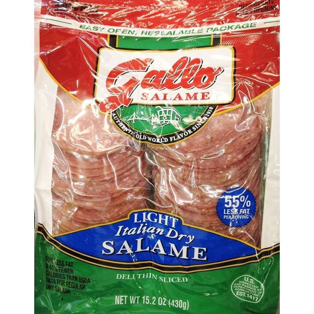 Gallo® Salame Deli Thin Sliced Italian Dry Salame, 15.2 Oz. 