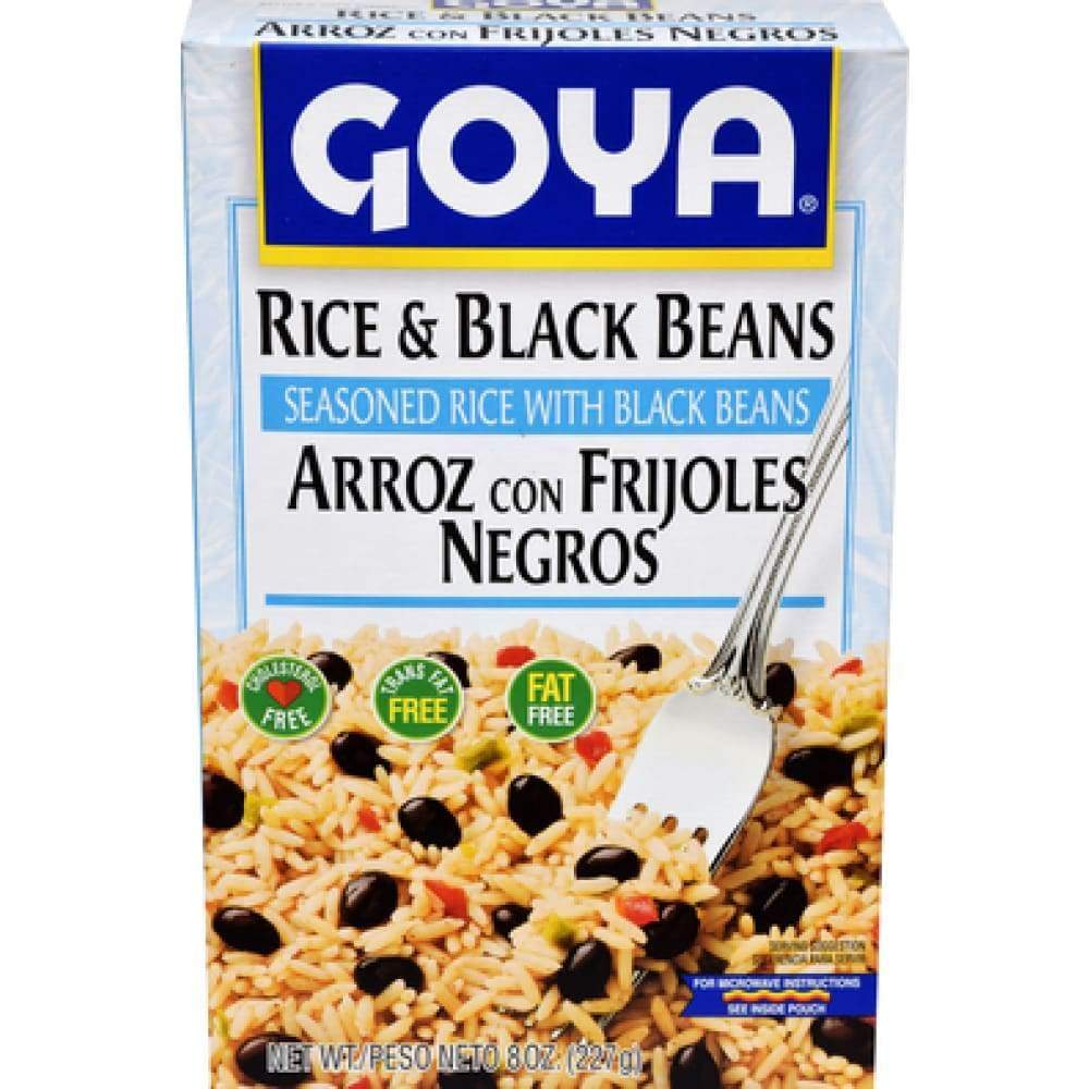 Goya Rice And Black Beans 8 Oz 