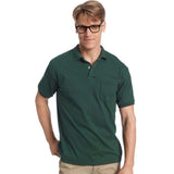 Hanes Men's Cotton-Blend Ecosmart® Jersey Polo With Pocket 
