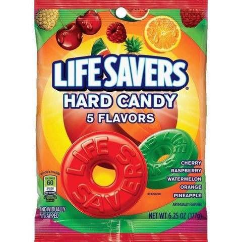 Life Savers Hard Candy Five Flavor, 6.25 Oz. 