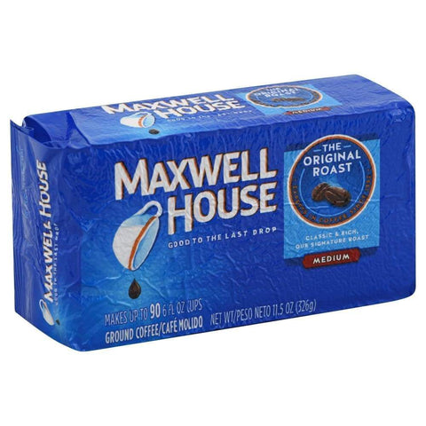 Maxwell House Ground Coffee Original - Vacuum Sealed 