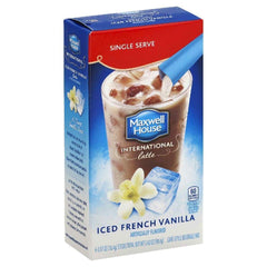 Maxwell House International Cafe Instant Flavored Coffee Drink French Vanilla 