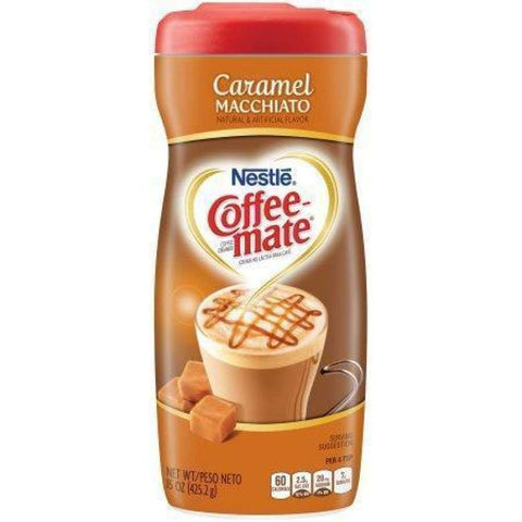 Nestle Coffee-Mate Creamer Caramel Macchiatto Powder 15 Oz. 