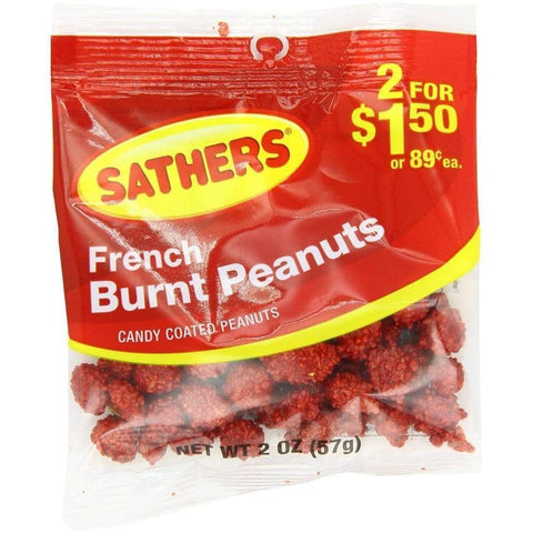 Sathers Burnt Peanuts Candy, 2 Oz. 