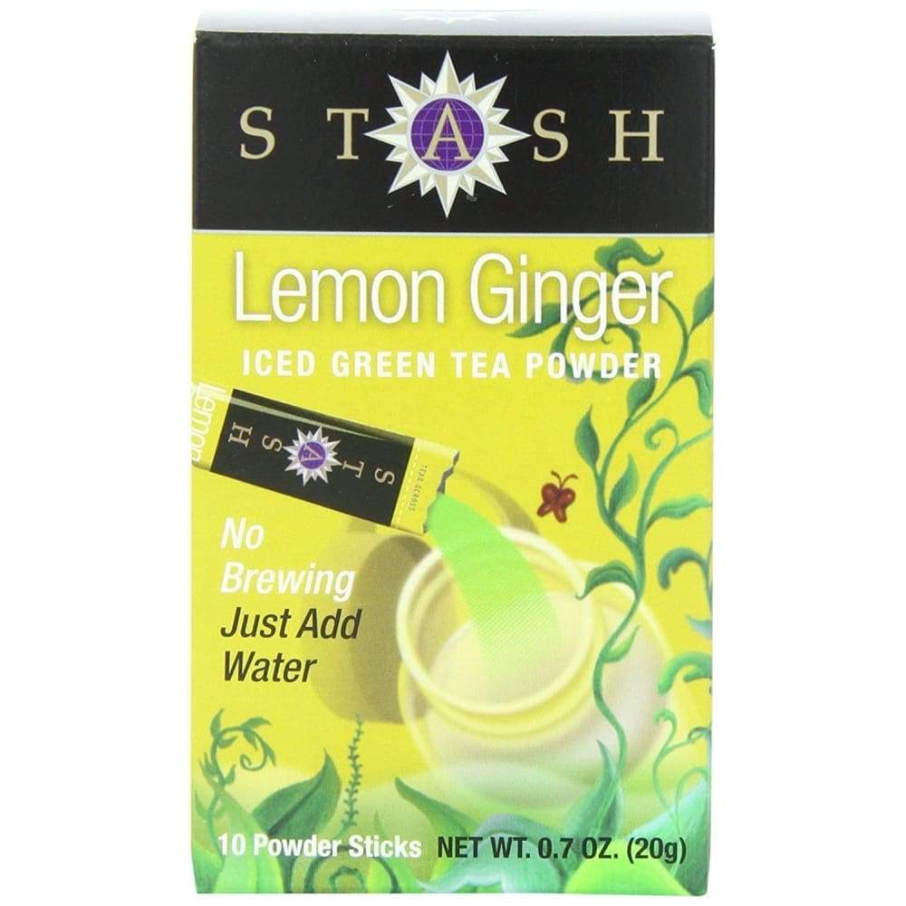 Stash Lemon Rooibos Iced Tea Powder 10 Count 