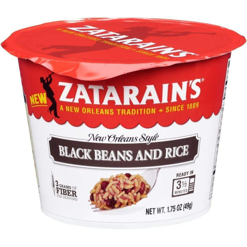Zatarain's Black Beans Rice Cup 